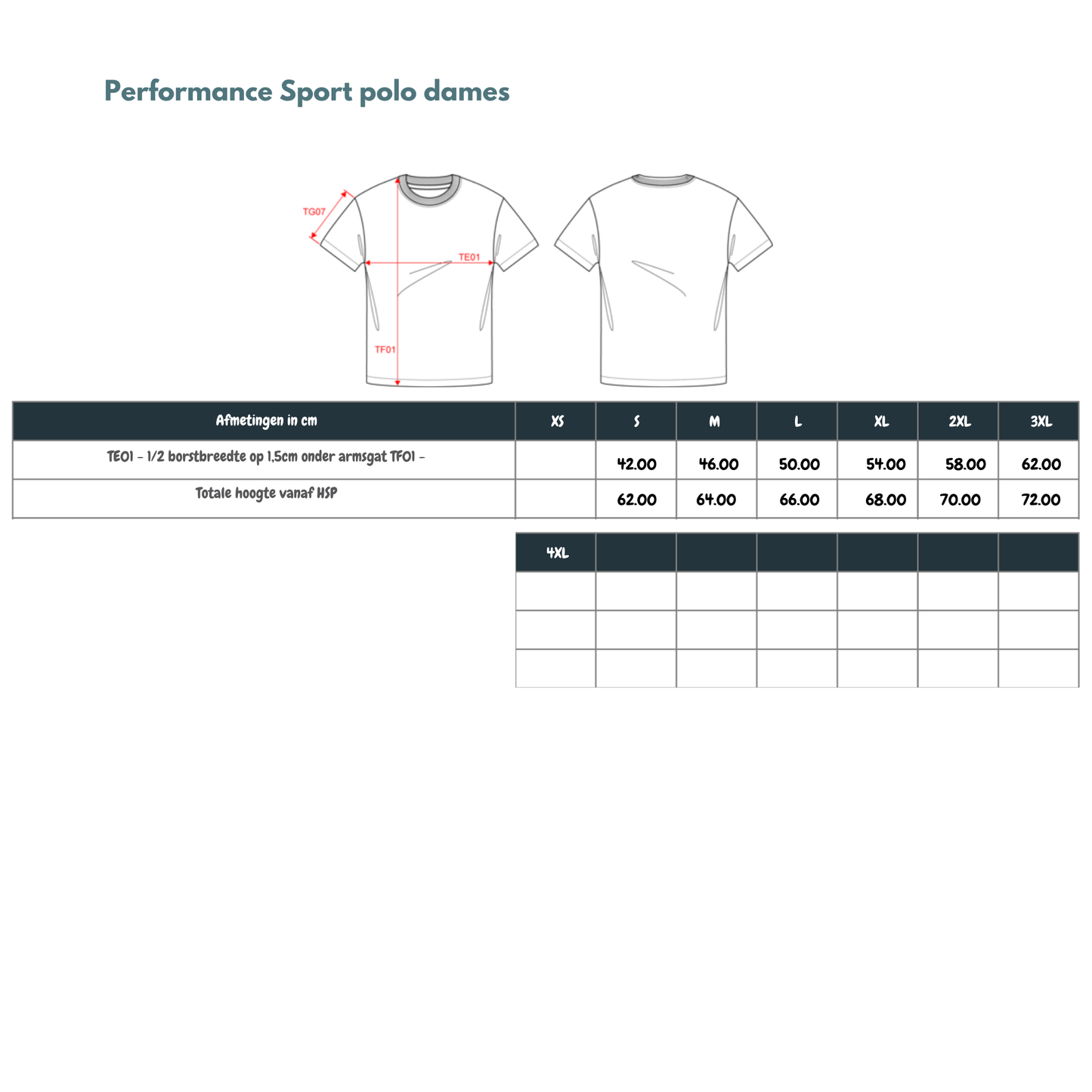 PERFORMANCE POLO DAMES