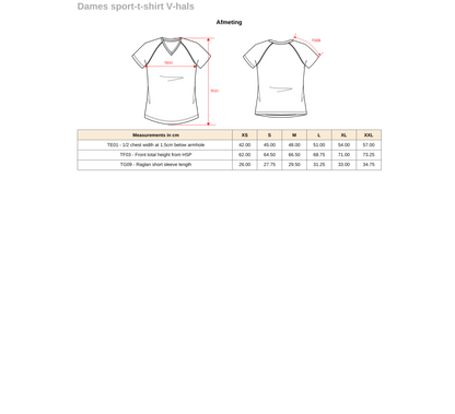 PERFORMANCE T-SHIRT V DAMES