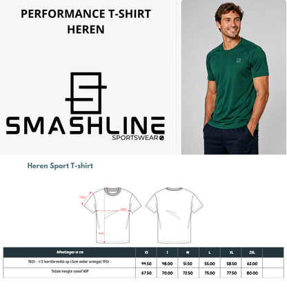 PERFORMANCE T-SHIRT HEREN