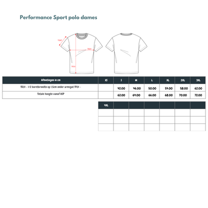 PERFORMANCE POLO DAMES