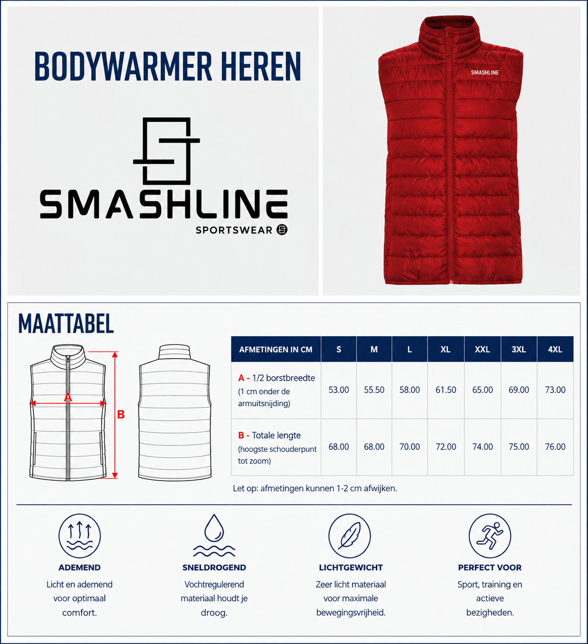 BODYWARMER  HEREN