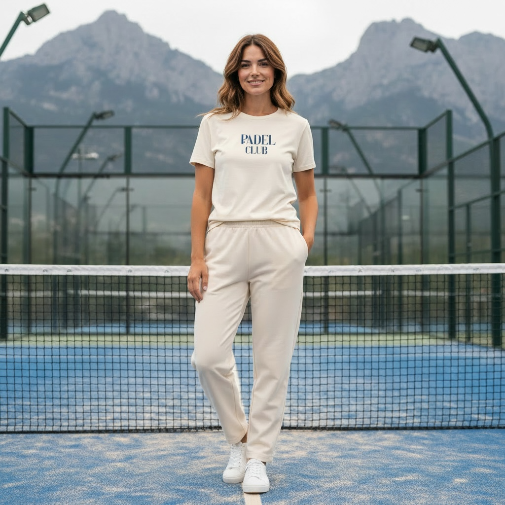 Padel Club Vintage T-Shirt - Unisex - Vintage White