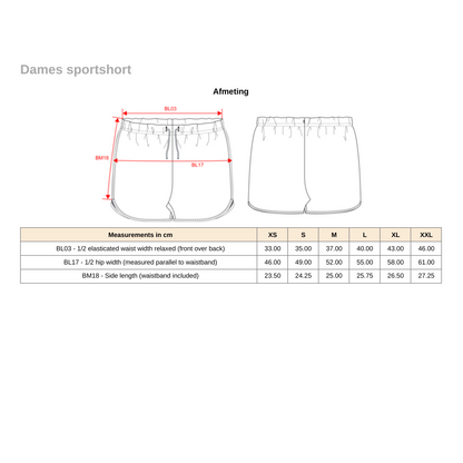 RETRO SPORTSHORT DAMES