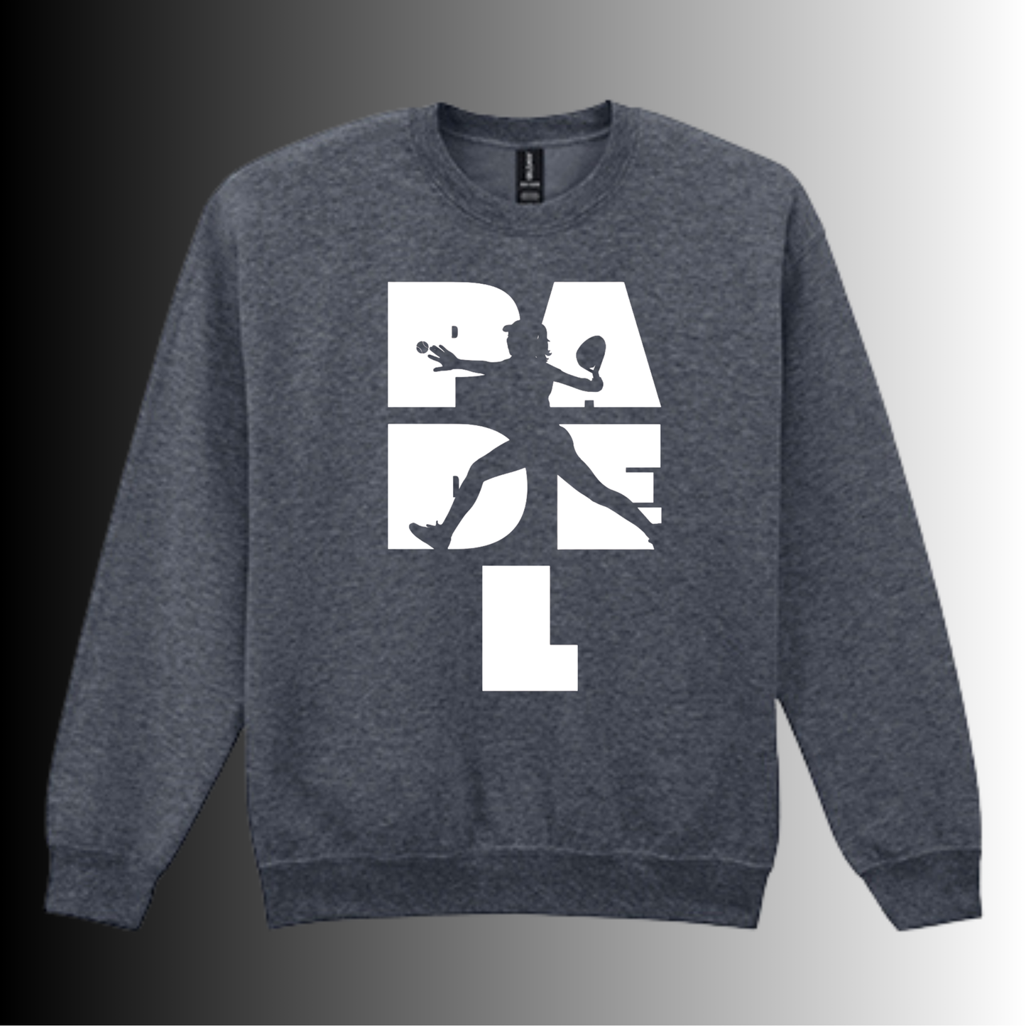 Sweater padel dames unieke bedrukking 