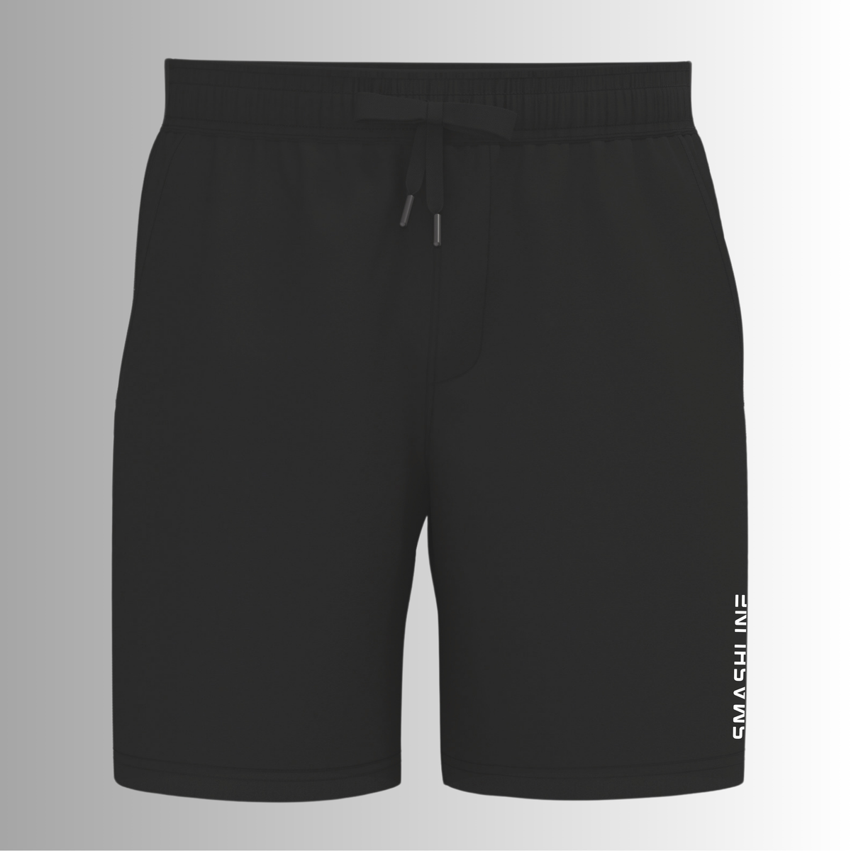 Man draagt zwarte SmashLine Active Short met sportshirt tijdens sportieve activiteit