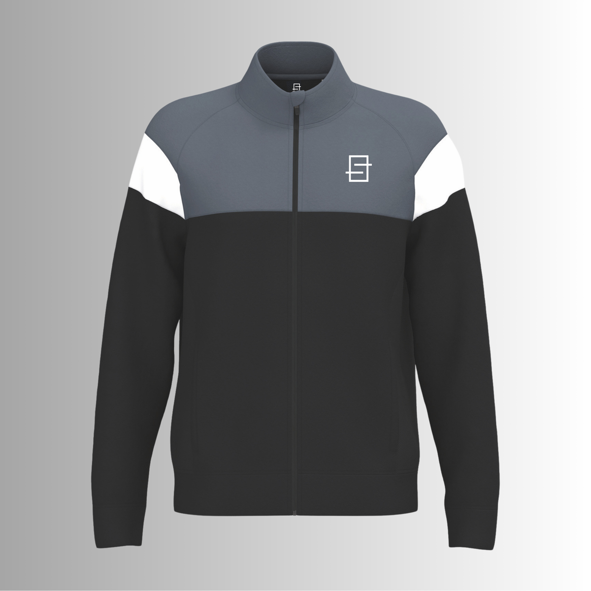SmashLine comfort trainingsvest voor heren in navy blauw met witte details en subtiel SmashLine-logo op de borst.”