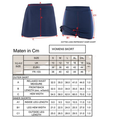 TENNISROK STRAIGHT