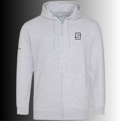 smashline-hoodie met rits-grijs