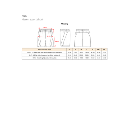 PERFORMANCE TENNIS SHORT HEREN