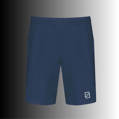 korte broek voor heren in de kleur blauw uit de smashline collectie