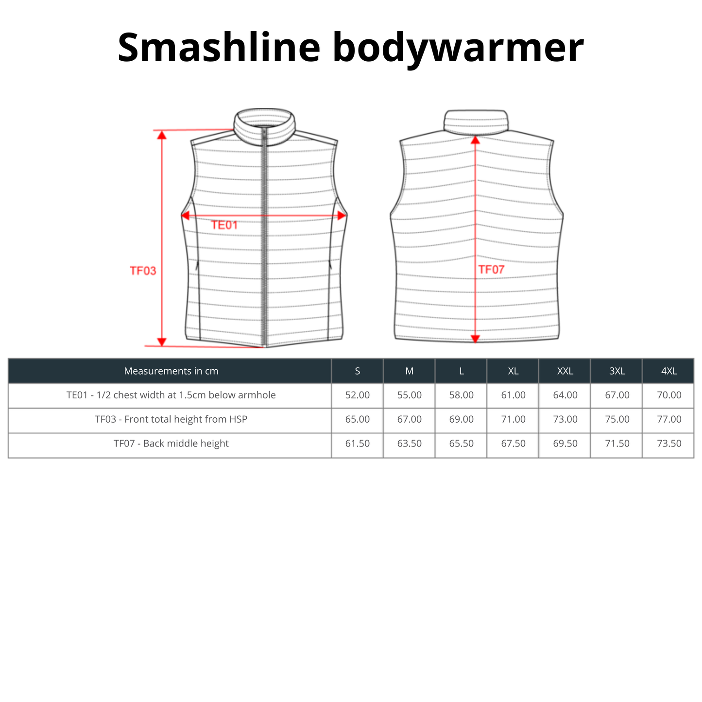 BODYWARMER - UNISEX
