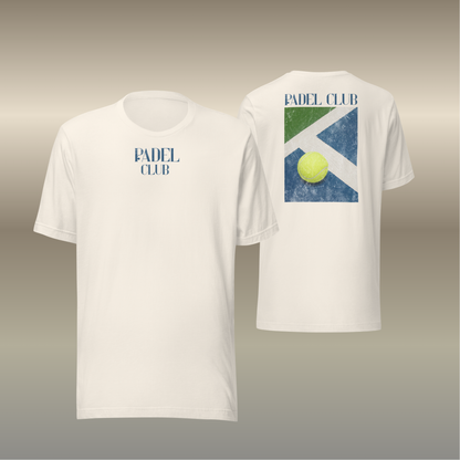 t-shirt padel club, retro padel shirt
