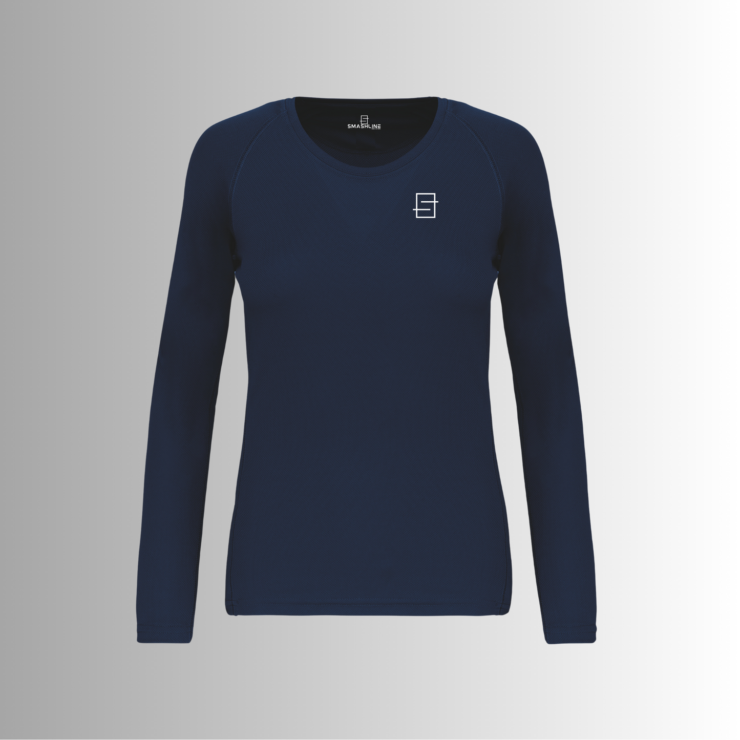 smashline-sportshirt lange mouwen- dames-navy