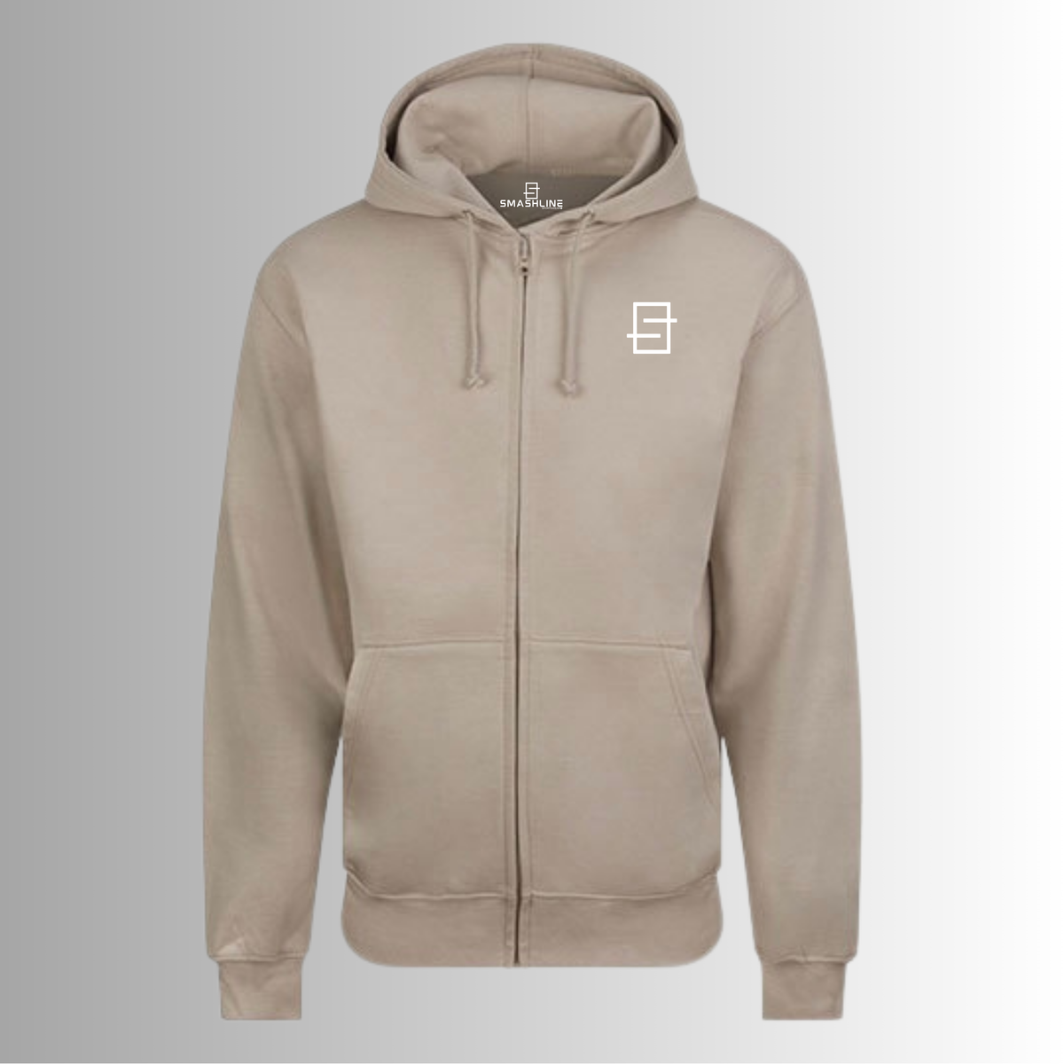 hoodie voor mannen en vrouwen met rits