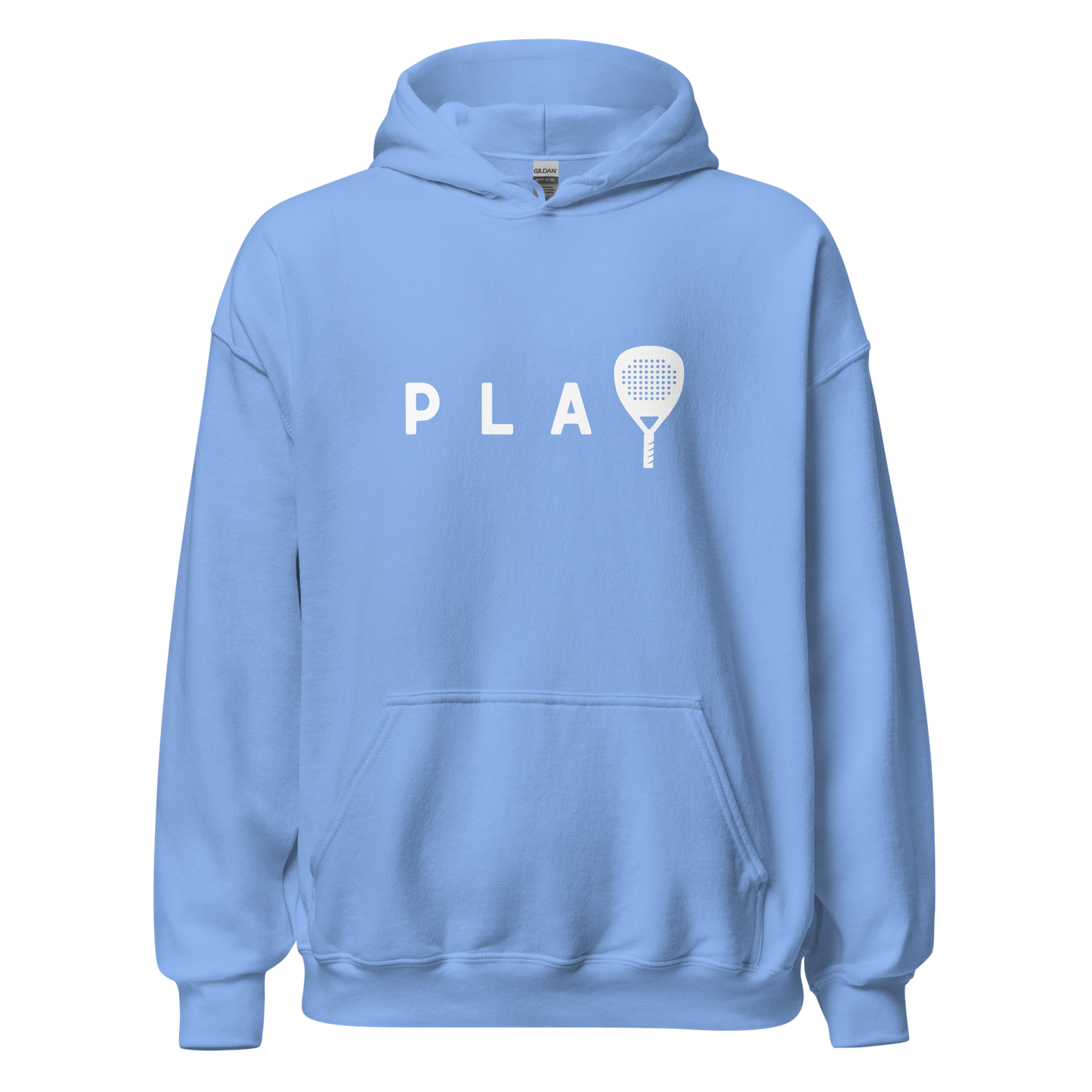 Padel hoodie - PLAY - opdruk wit - S-M-L-XL