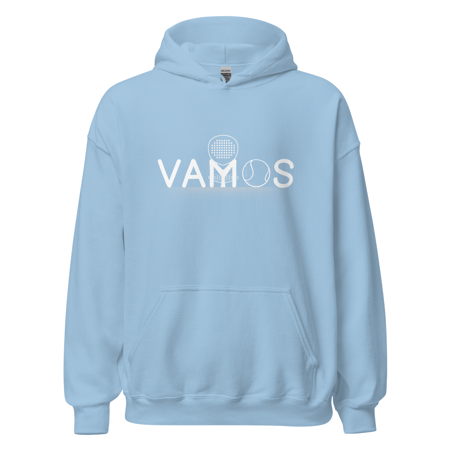 Padel hoodie - Vamos - opdruk wit - S-M-L-XL