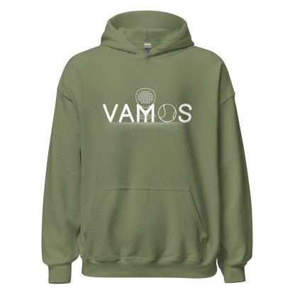 Padel hoodie - Vamos - opdruk wit - S-M-L-XL